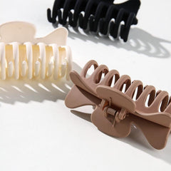 3pcs Non Slip Matte Large Claw Clips Strong Hold for Women Thick or Thin Hair