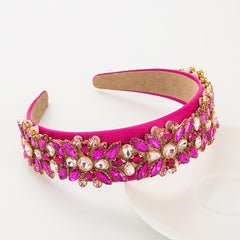 Sparkly Rhinestone Knotted Headband for Women