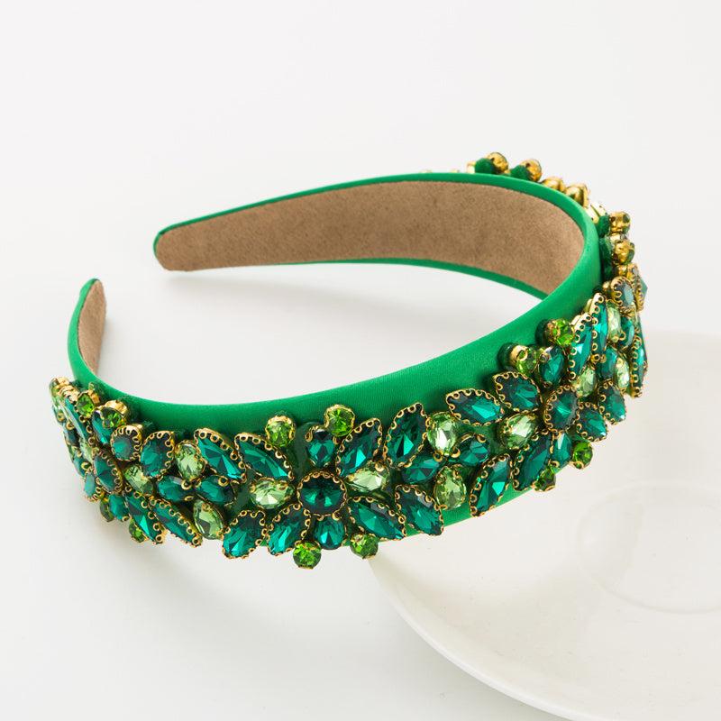 Sparkly Rhinestone Knotted Headband for Women