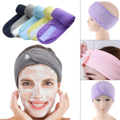 Adjustable Female Headband Wide Hairband For Yoga Spa Skincare Shower Makeup