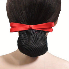 Women's Bow Hair Clip Hair Bun Ponytail Clip Nurse Lady Dance Work Headdress