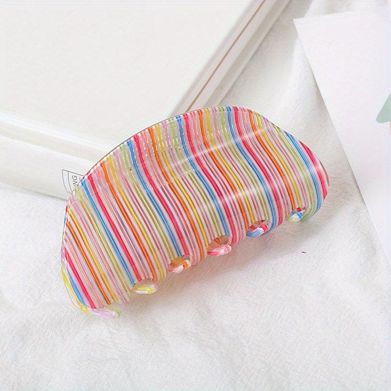 Gradient Hair Claw Clip Style Hair Claw Nonslip Ponytail