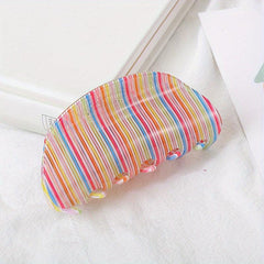 Gradient Hair Claw Clip Style Hair Claw Nonslip Ponytail
