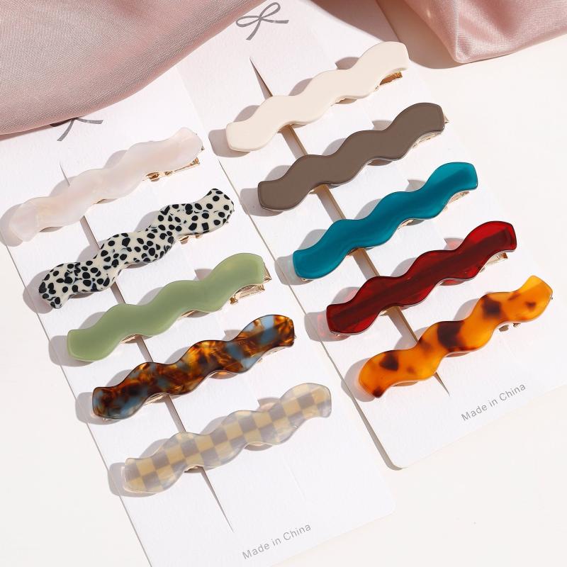 Wavy Hair Clip Duck Billed Clip Side Clip Bangs Clip