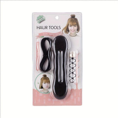 3pcs Bun Maker Tools Hair Accessories Faux Pearl Hair Pin Decoration
