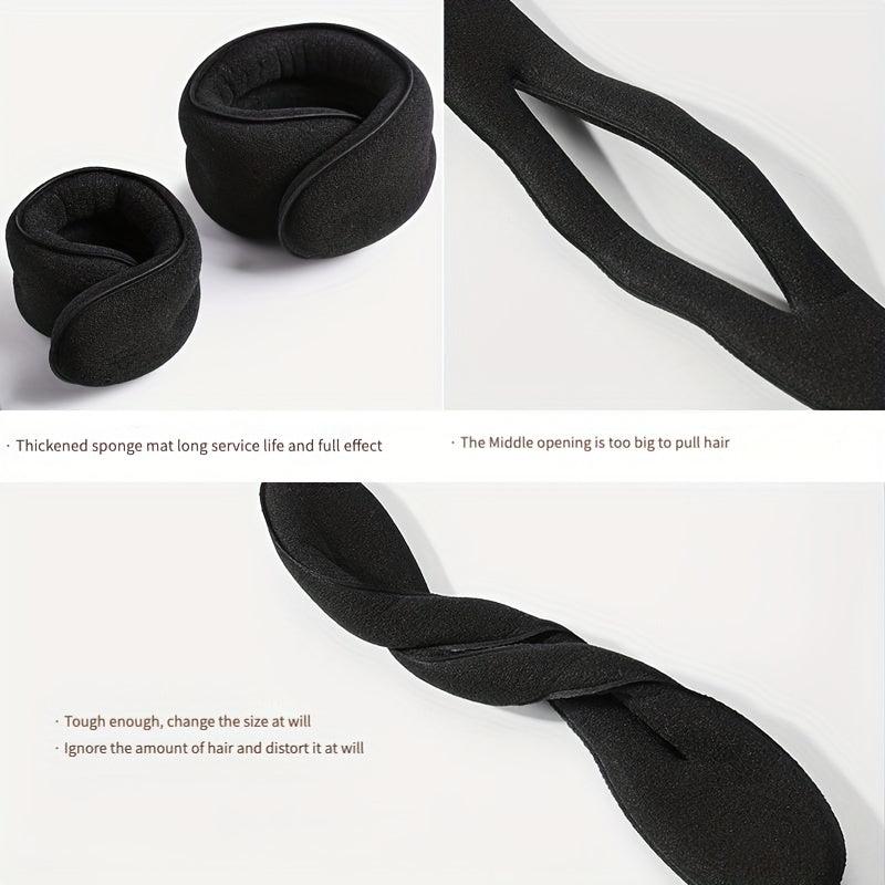 3pcs Bun Maker Tools Hair Accessories Faux Pearl Hair Pin Decoration