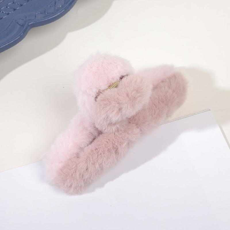 Plush Autumn Winter Hair Clips Women's Clips