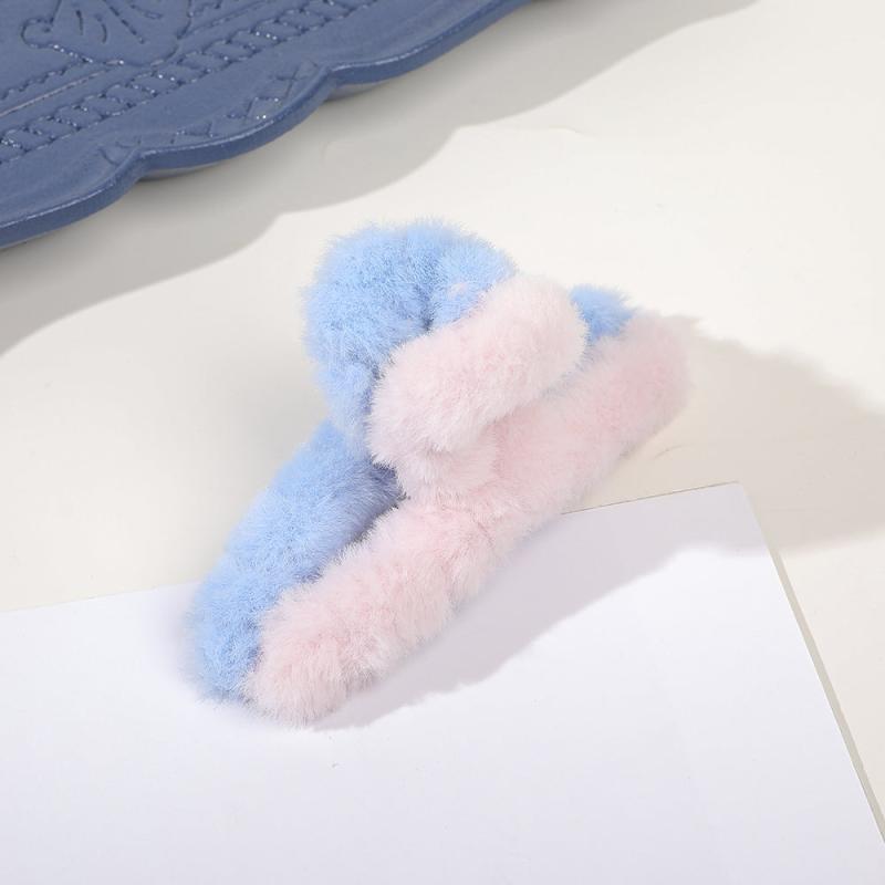 Plush Autumn Winter Hair Clips Women's Clips