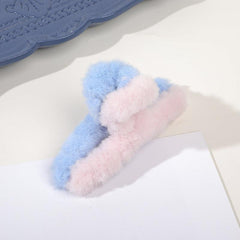 Plush Autumn Winter Hair Clips Women's Clips