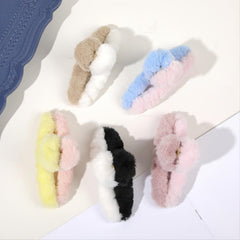 Plush Autumn Winter Hair Clips Women's Clips