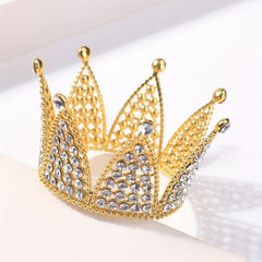 Rhinestone Crown Queen's Crown Headband Bridal Wedding Hair Accessories