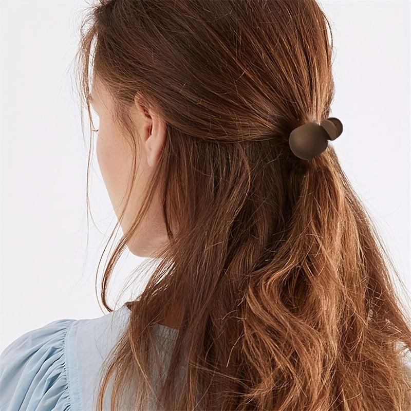 5PCS Round Bun Clip High Ponytail Hair Claw Clip Headwear Hair Accessories