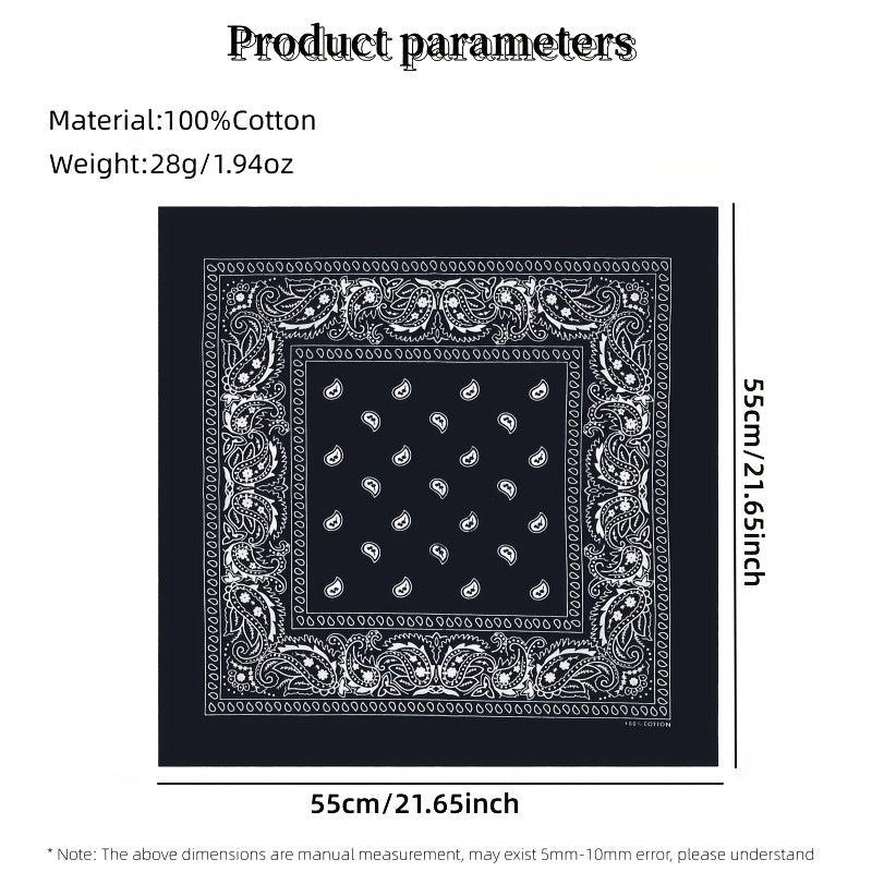 Women's Hair Band Headdress Square Scarf Headscarf Outdoor Couple Accessories