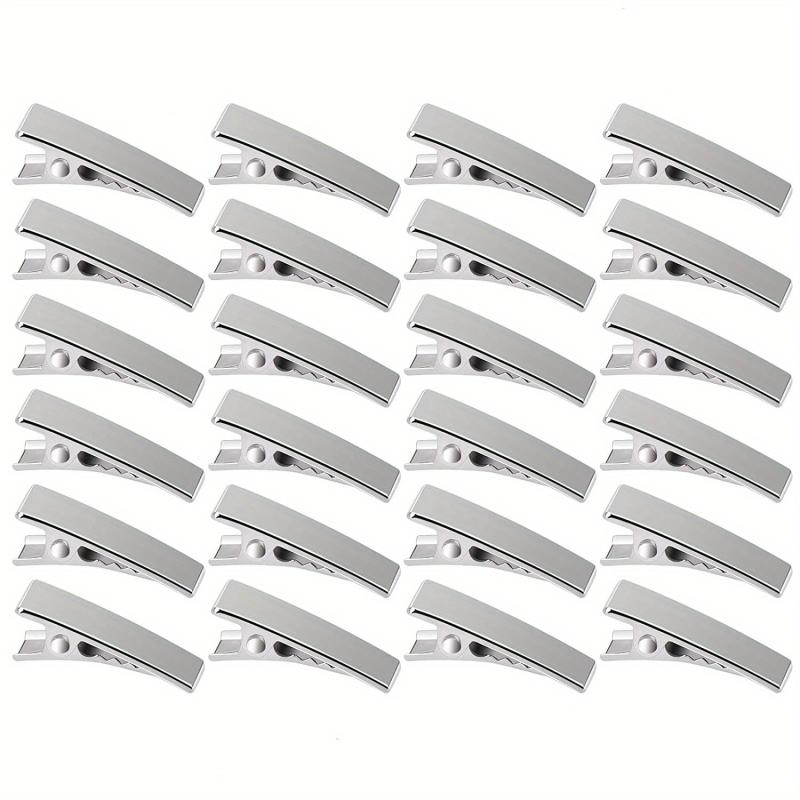 24Pcs Metal Duck Billed Hair Clips for Women Salon Hair Acces
