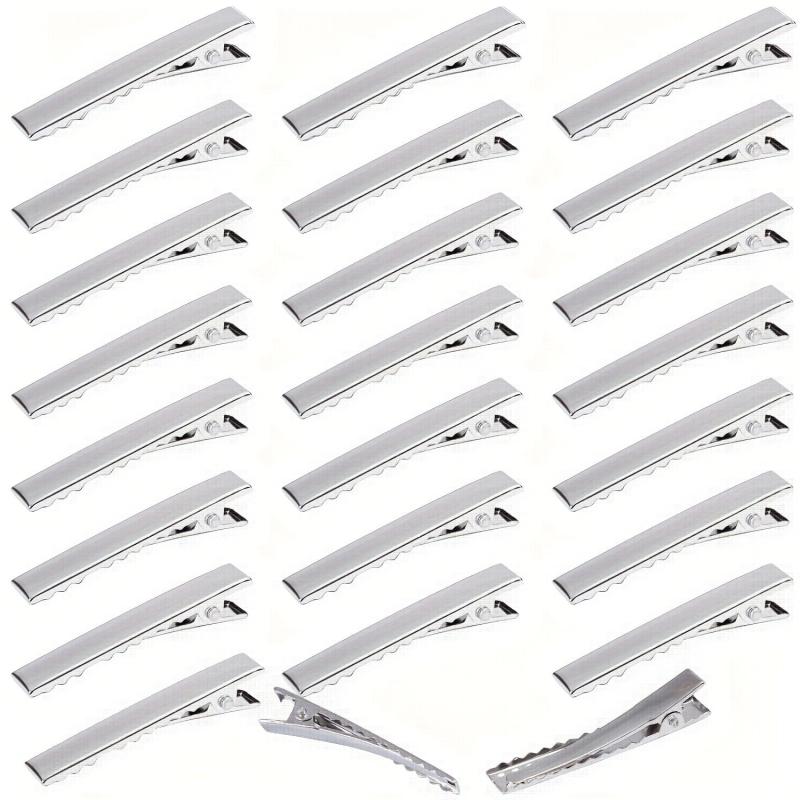 24Pcs Metal Duck Billed Hair Clips for Women Salon Hair Acces