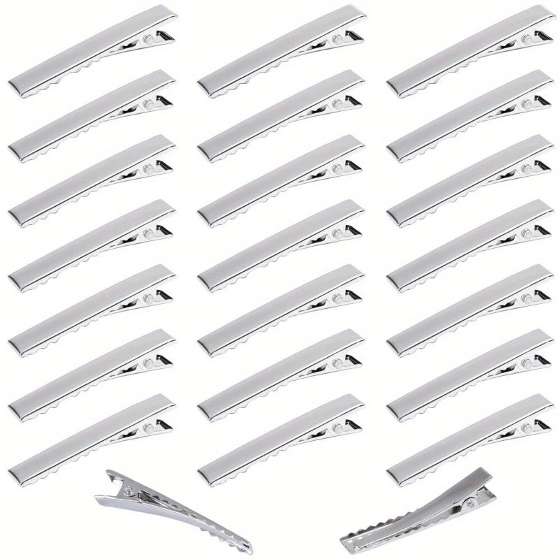 24Pcs Metal Duck Billed Hair Clips for Women Salon Hair Acces