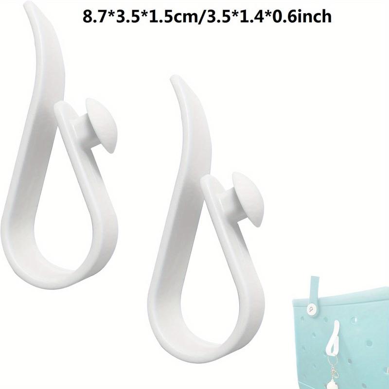 2PCS U-shaped Hook Accessories For Bogg Bags Insert Charm Cup Hanger Key Holder