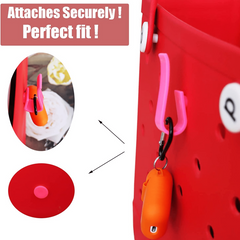 2PCS U-shaped Hook Accessories For Bogg Bags Insert Charm Cup Hanger Key Holder