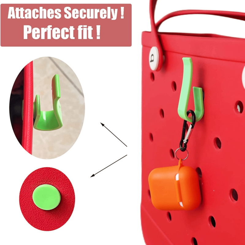 2PCS U-shaped Hook Accessories For Bogg Bags Insert Charm Cup Hanger Key Holder