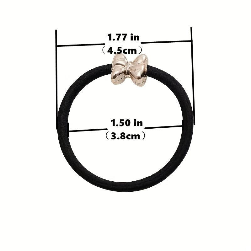 10 Pcs Non Slip Hair Tie Ponytail Holder Elastic Hair Accessory