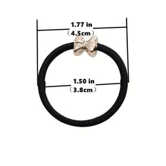 10 Pcs Non Slip Hair Tie Ponytail Holder Elastic Hair Accessory