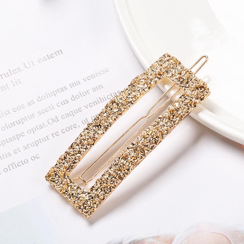 3pcs Alloy Sparkling Hair Clip Cold Style Hair Jewelry