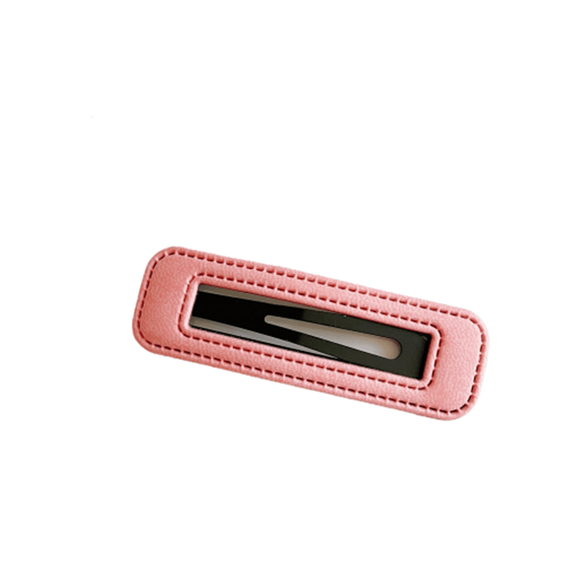 Candy Leather Hair Clip Barrette Hair Accessories For Women