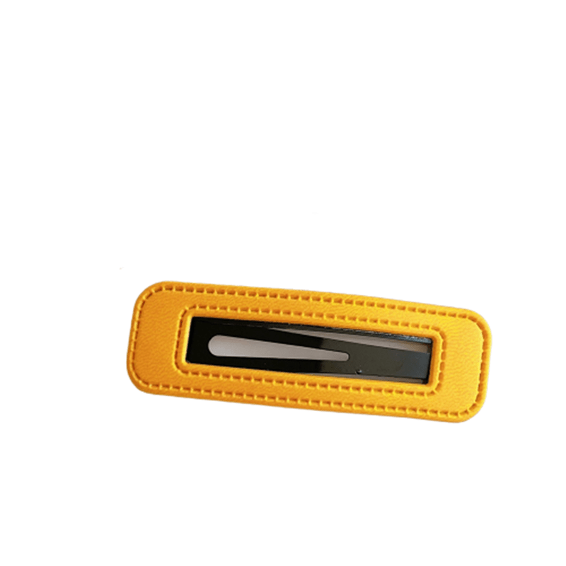 Candy Leather Hair Clip Barrette Hair Accessories For Women