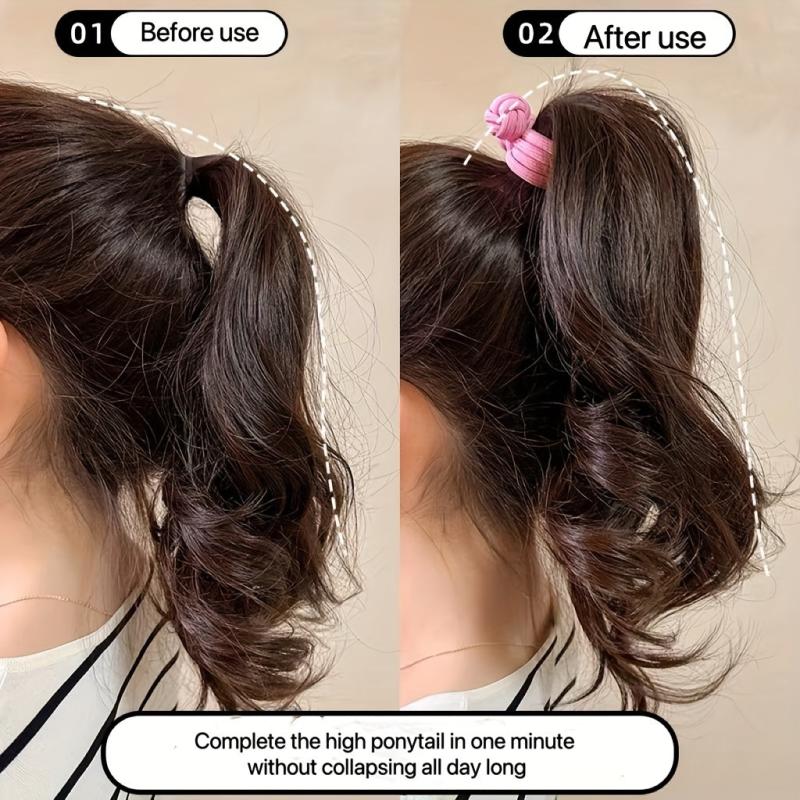 Knotted Hair Tie Style Hair Rope Elastic Ponytail Holder