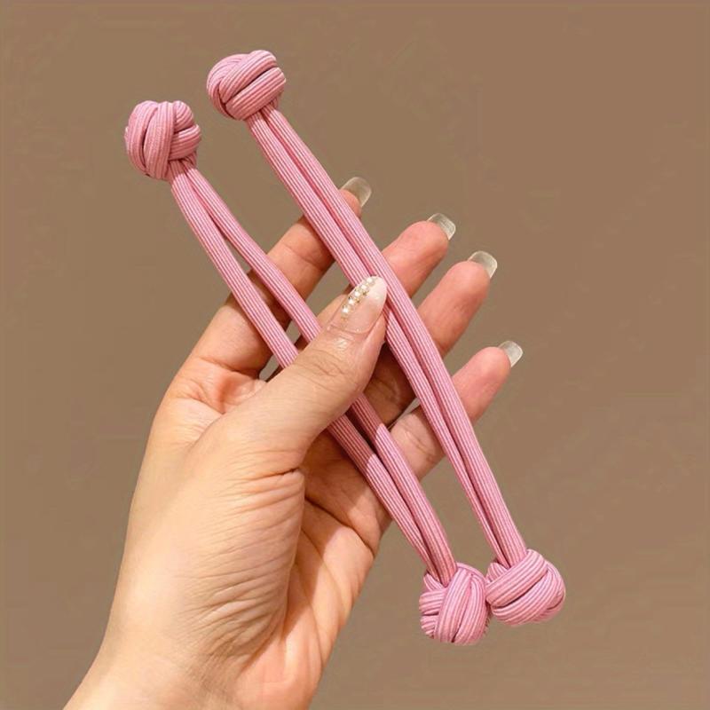 Knotted Hair Tie Style Hair Rope Elastic Ponytail Holder