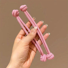 Knotted Hair Tie Style Hair Rope Elastic Ponytail Holder