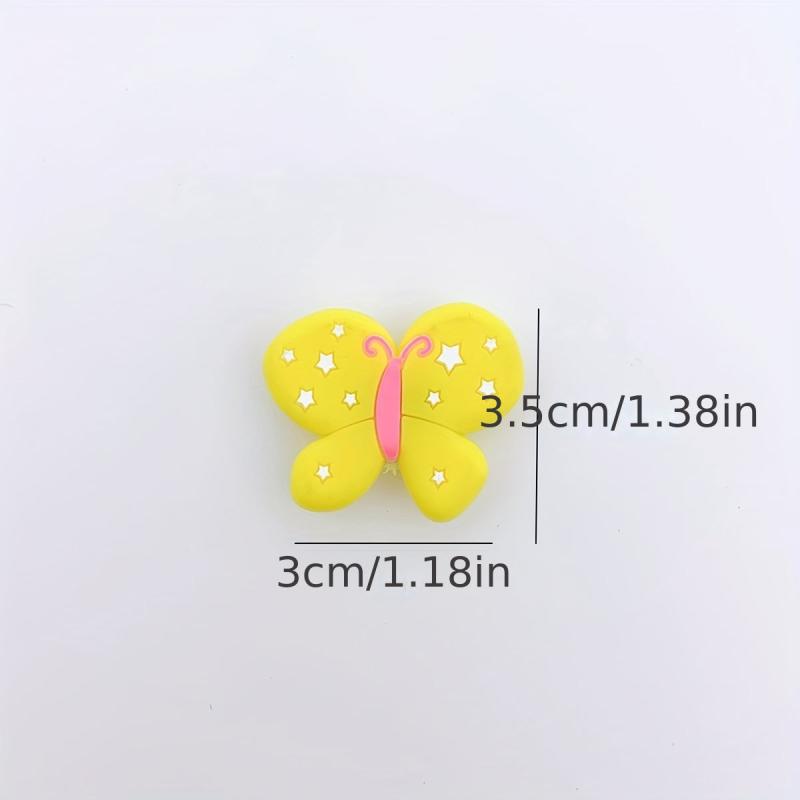 30pcs Cartoon Shoe Charm PVC Rubber Shoe Buckle Clogs DIY Accessories