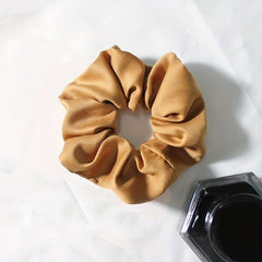 9pcs Silky Scrunchies Hair Tie Soft Hair Ring For Ponytail