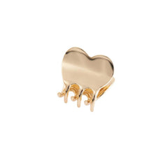 Minimalist Metal Hair Claw Clips Golden/Silvery Hair Clips for Women