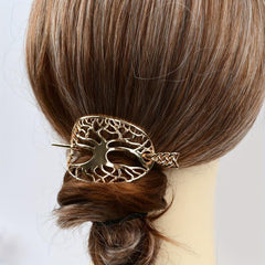Vintage Hair Pin Solid Hair Clip Non Slip Hair Bun Holder Hair Accessory