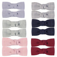 12 PCS Baby Girls Hair Clips Non Slip Bows Barrettes For Toddlers
