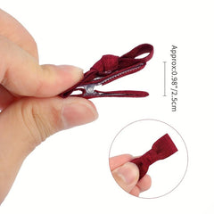 12 PCS Baby Girls Hair Clips Non Slip Bows Barrettes For Toddlers