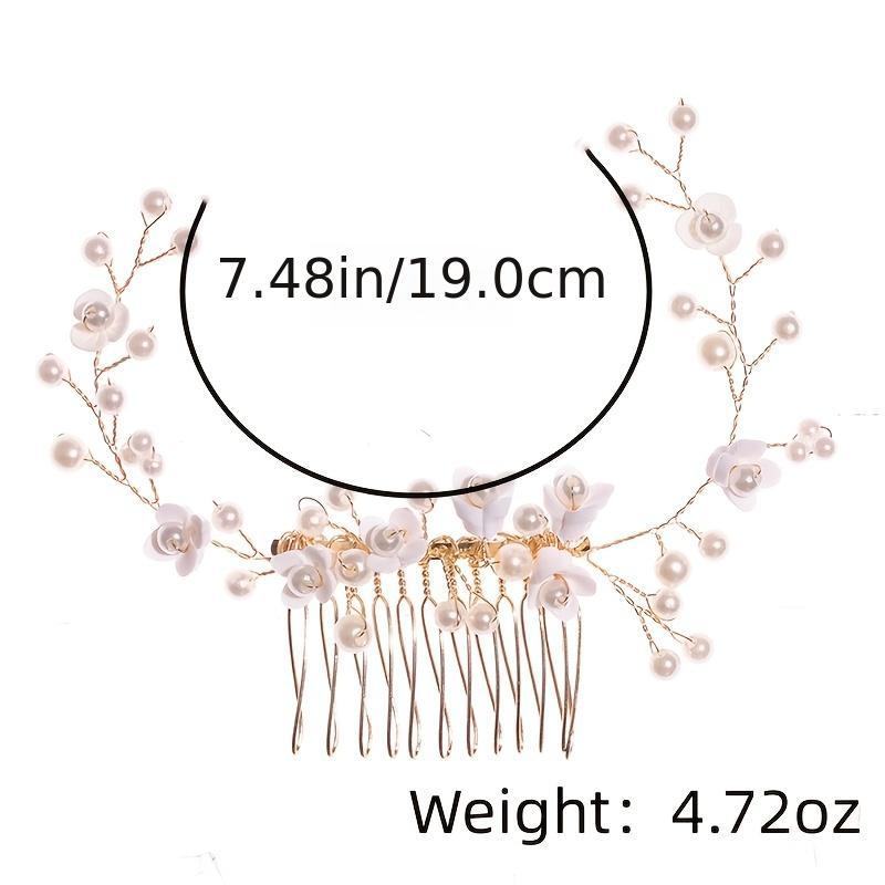 HYDRANGEAS BRIDAL JEWELRY Hair Comb Wedding Accessories