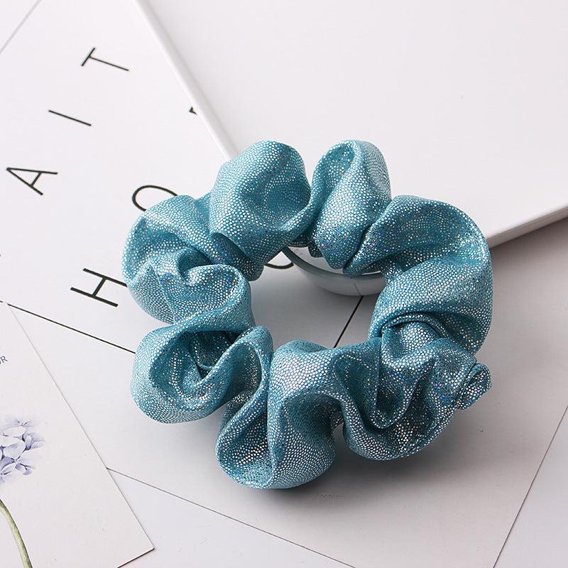 Y2K Sequin Glitter Scrunchies Hair Tie Ponytail Holder Hair Accessories