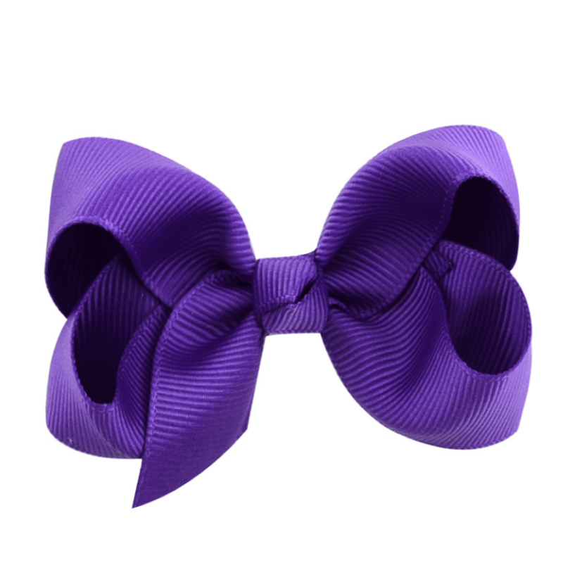 Colorful Grosgrain Hair Bow Clips Barrette Girls Hair Accessories BOGO