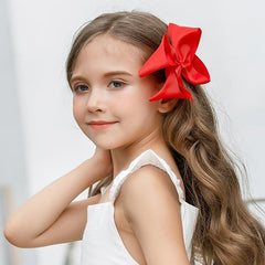 Colorful Grosgrain Hair Bow Clips Barrette Girls Hair Accessories BOGO