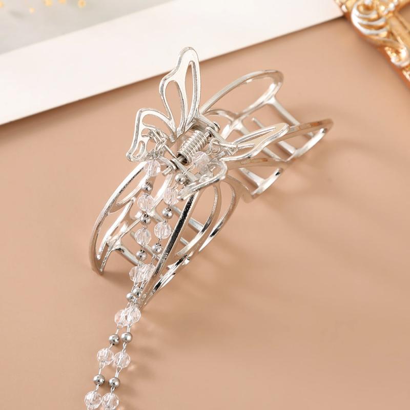 Butterfly & Tassel Hair Claw Banana Clip Headwear