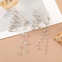 Butterfly & Tassel Hair Claw Banana Clip Headwear