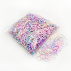 1000pcs Small Colorful Hair Elastics for Girls