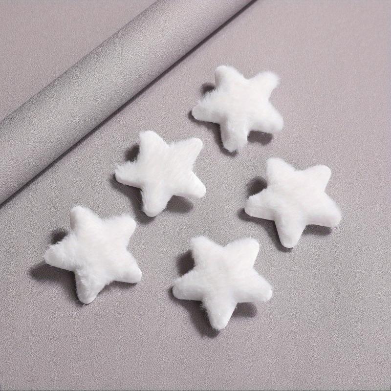 5pcs Plush Star Hair Clip Y2K Bangs Clip