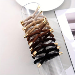 10pcs Elastic Hair Bands Hair Scrunchies Accessories For Women Girls