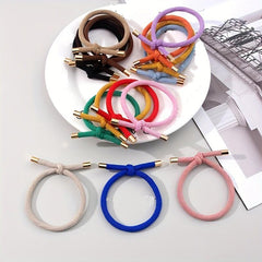 10pcs Elastic Hair Bands Hair Scrunchies Accessories For Women Girls