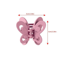 Butterfly Hair Claw Clips Strong Hold Grip Hair Jaw Clip For Thick Hair