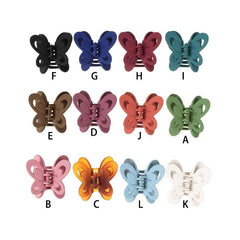 Butterfly Hair Claw Clips Strong Hold Grip Hair Jaw Clip For Thick Hair