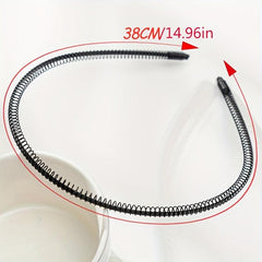 Wavy Nonslip Headband Skinny Hair Band Headdress For Face Washing Skincare